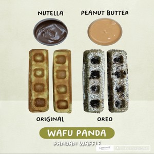 Wafu Panda (Pandan Waffle)
